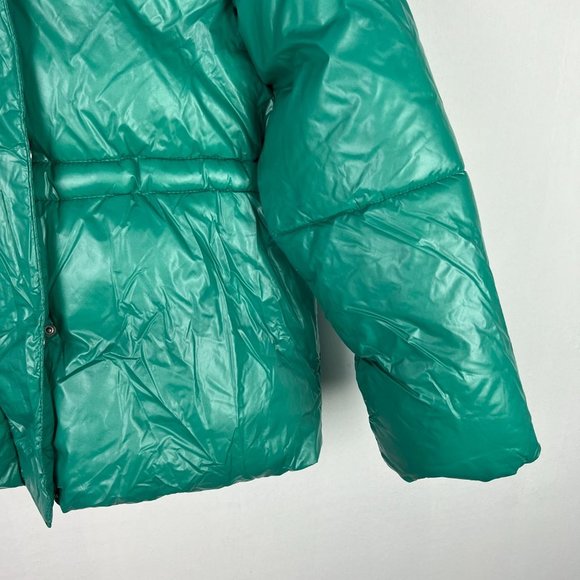 NWT A New Day Water Resistant Puffer Jacket Jade Green Size XL NEW - Picture 5 of 16